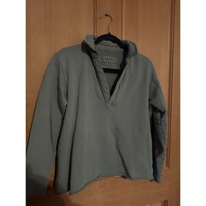Frank & Eileen Triple Fleece Patrick Popover In  Pine Sz Small